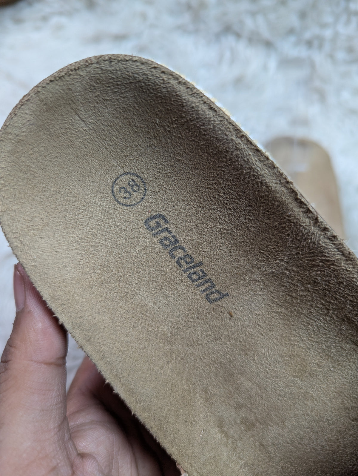 Graceland slipper brown