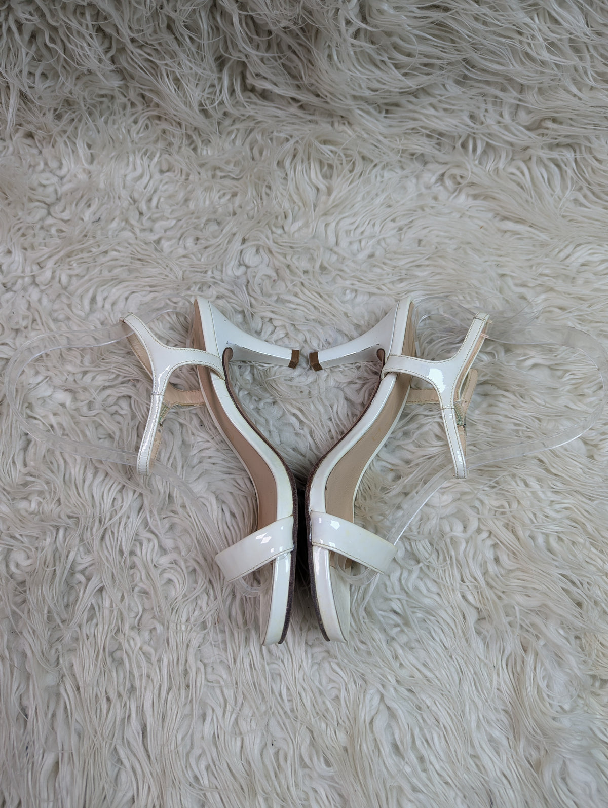 Unisa White Heel