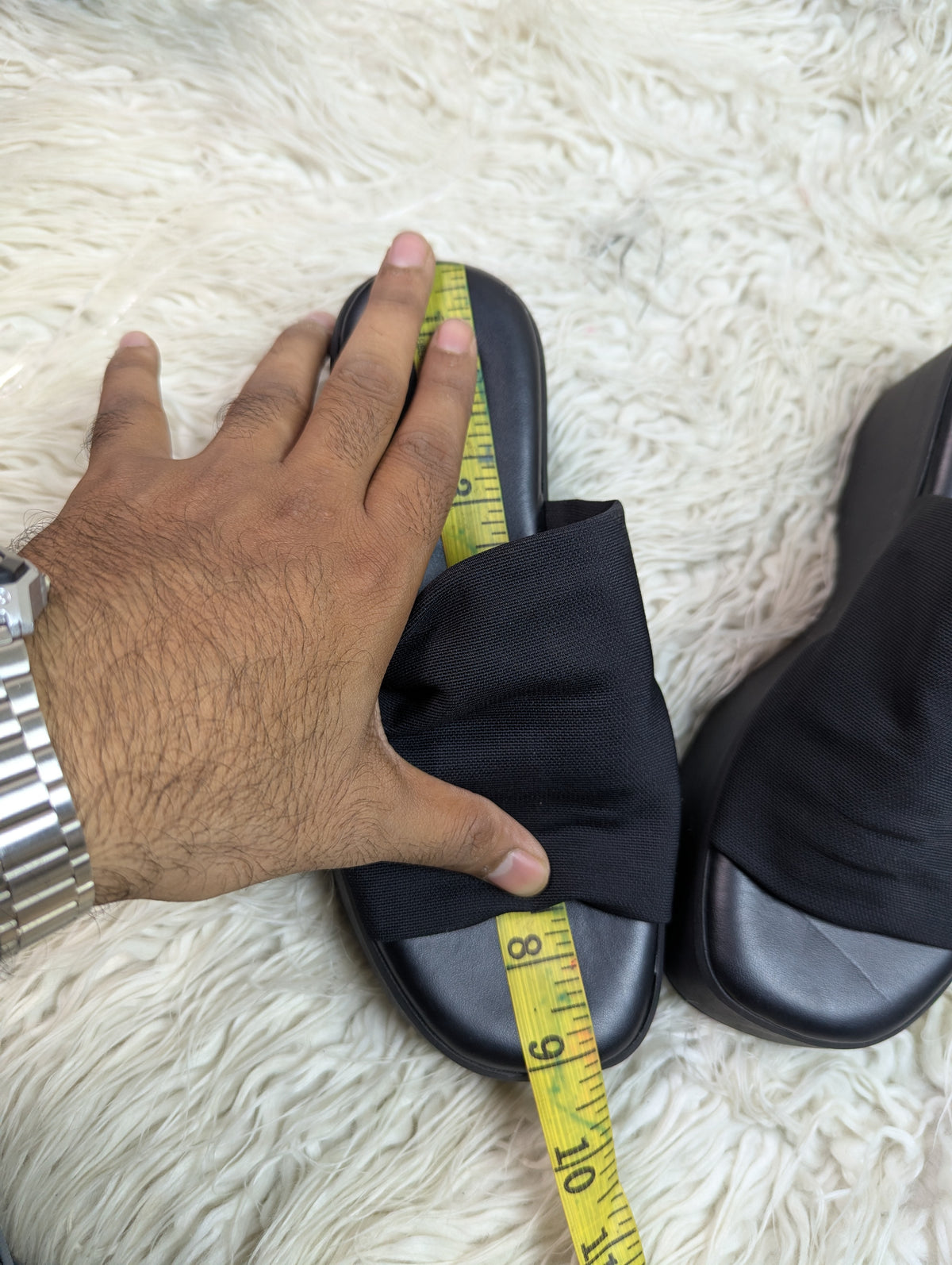 STEVE MADDEN black Slipper