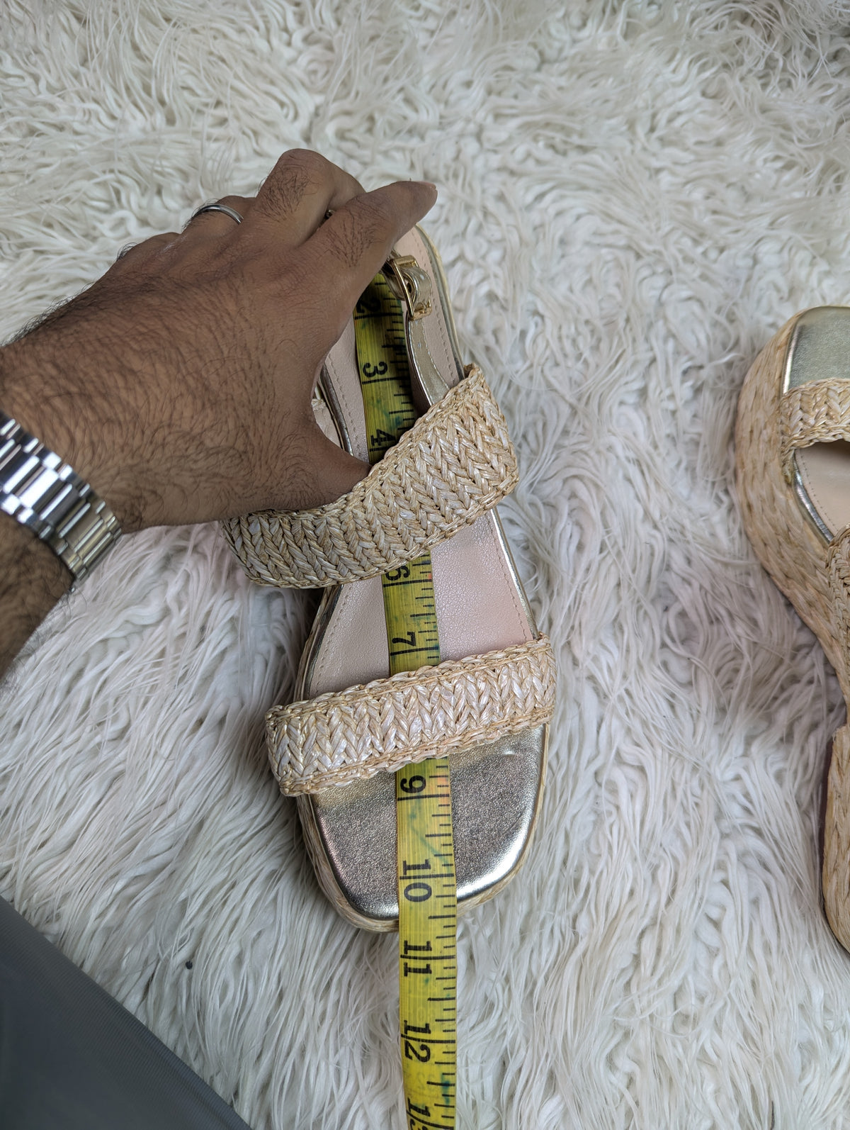 Jute Fawn Sandal