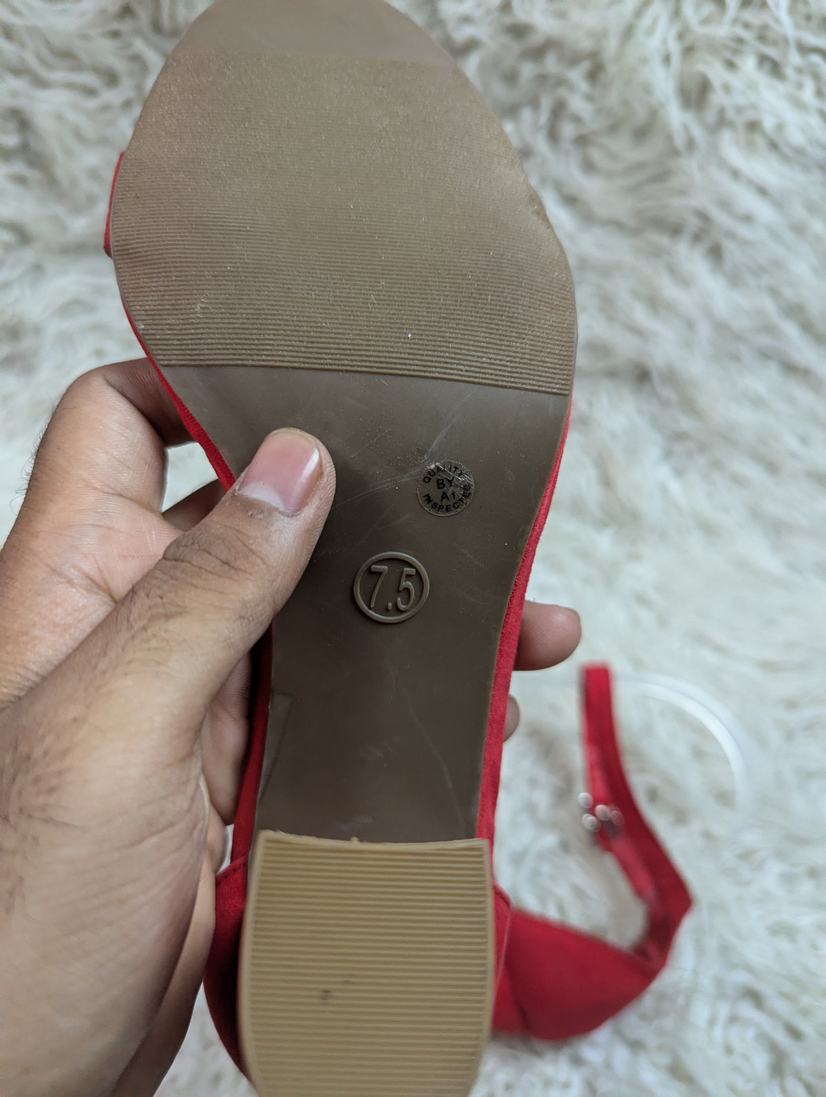 WORTHINGTON red heel block