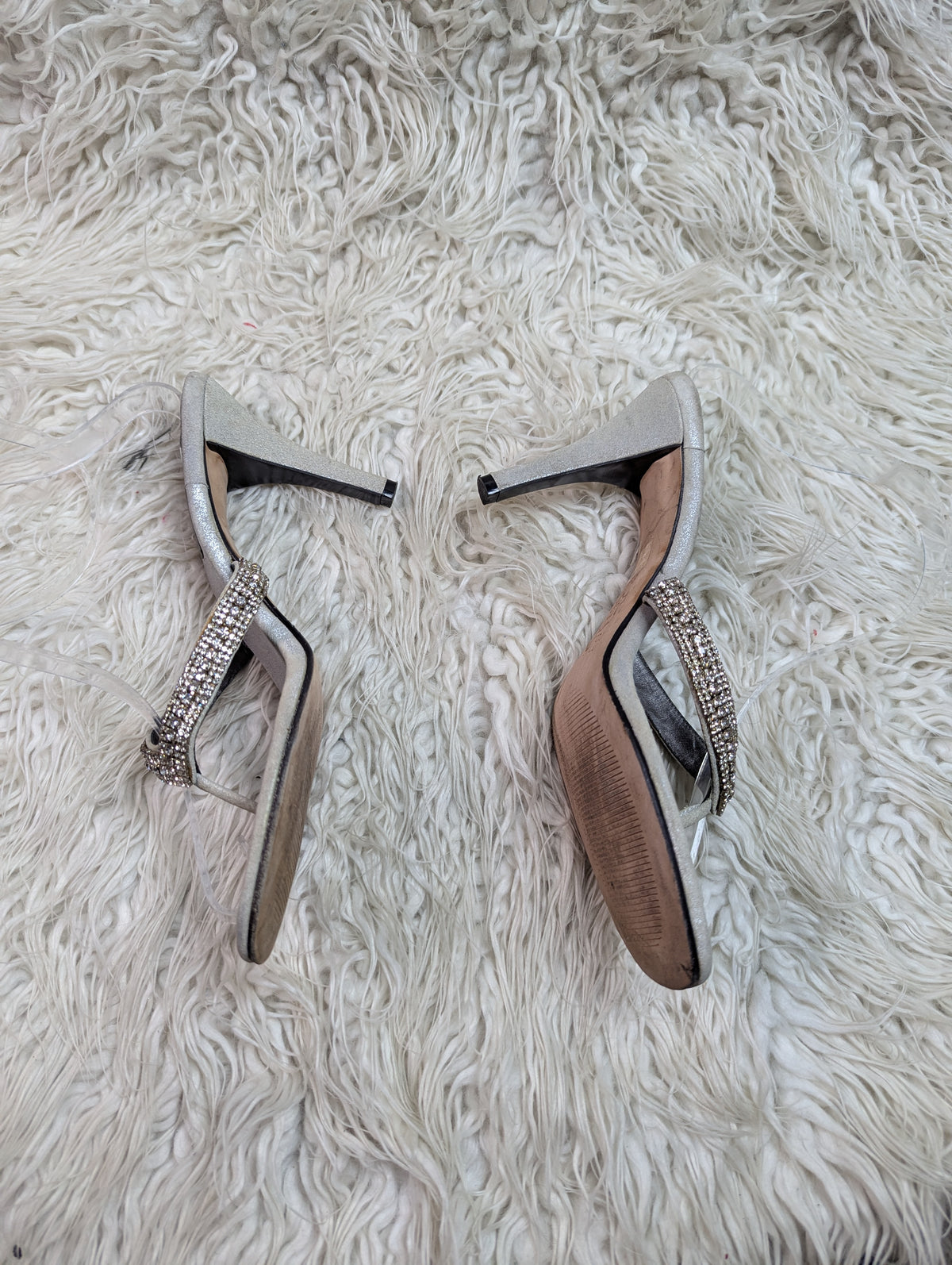 Pelle Moda silver heel