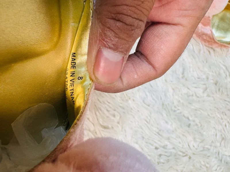 Asos Heel Golden (40.5)