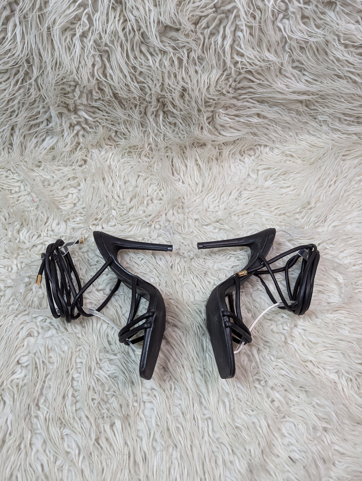 FAISHIONNOVA BLACK PENCIL HEEL