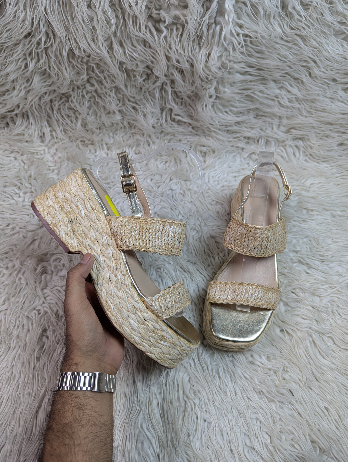 Jute Fawn Sandal