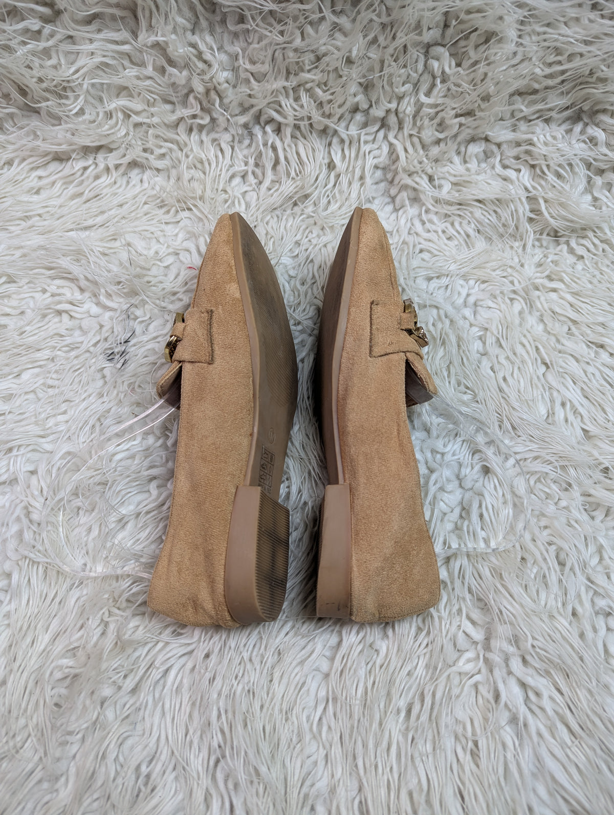 Suede Brown loafer style shoes