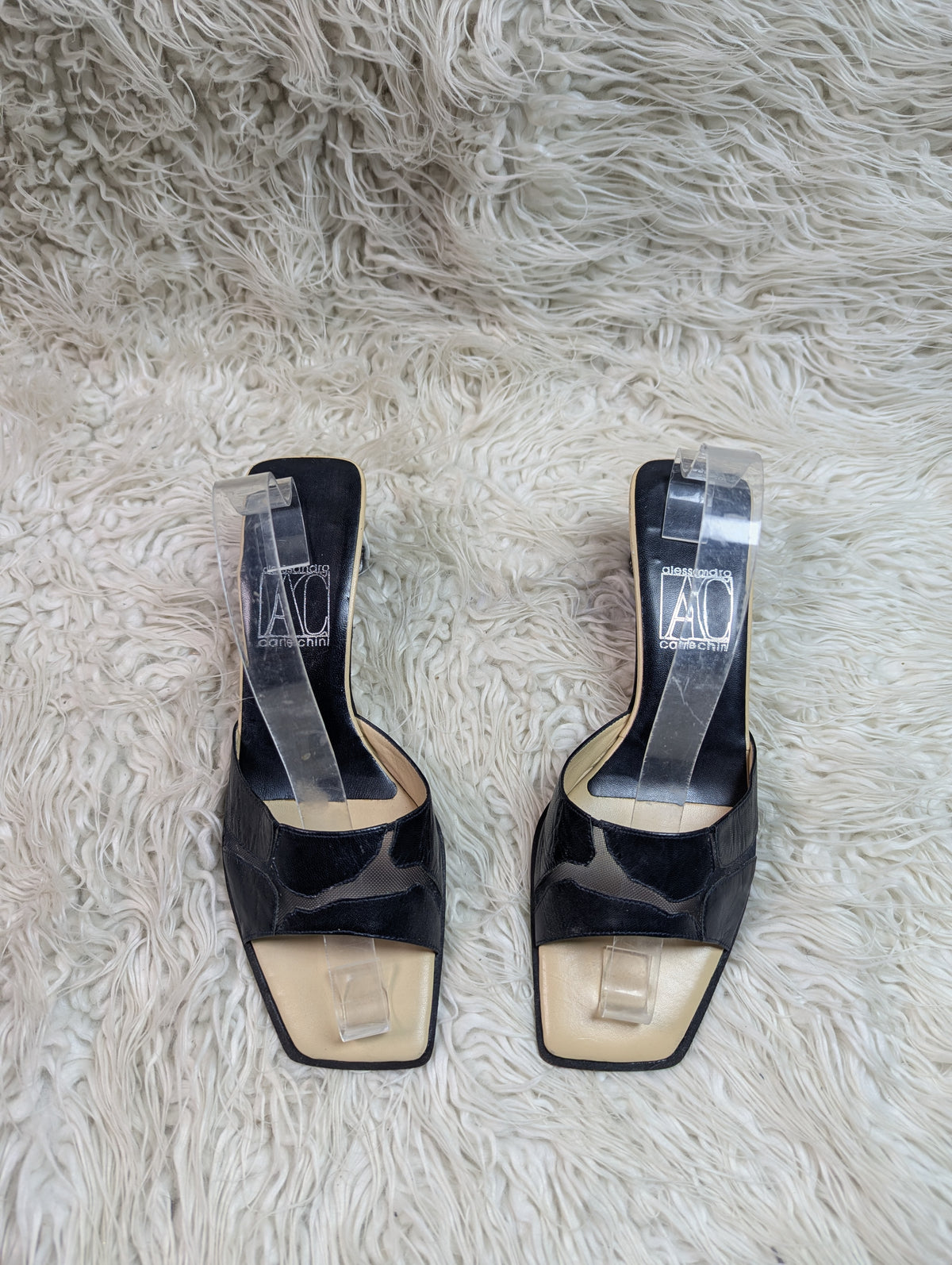 alessandra cartechin block heel