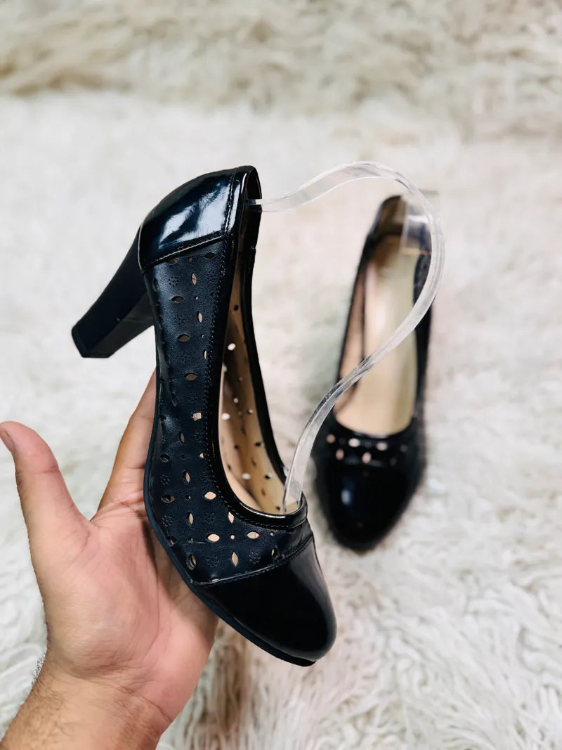 Miss F Heel pumps Black