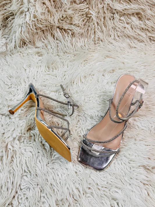 Silver pencil  Heel