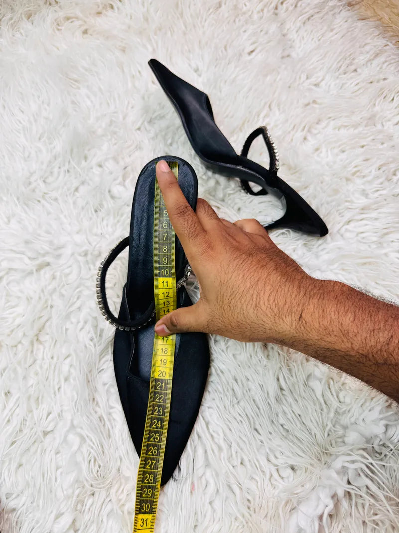 pencil Black heel